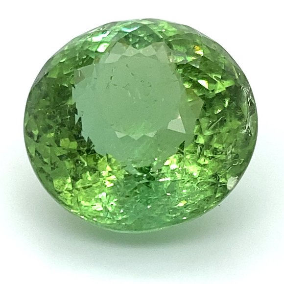 GIA Certified Yellow Green Tourmaline 43.18ct - Picture 6 of 7